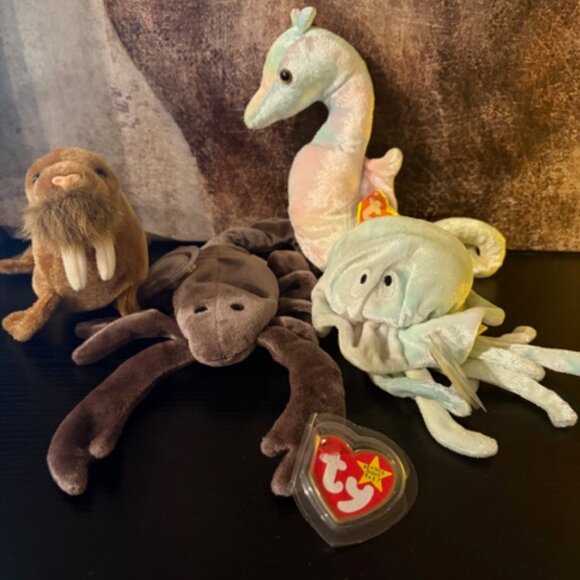 Beanie Babies (4) Total - Picture 3 of 16